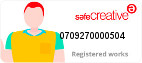 Safe Creative