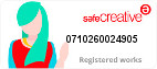 Safe Creative #0710260024905