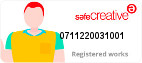 Safe Creative #0711220031001