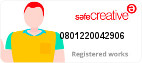Safe Creative #0801220042906
