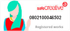 Safe Creative #0802100046502