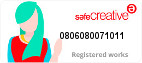 Safe Creative #0806080071011