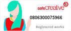 Safe Creative #0806300075966