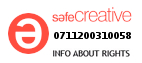 Safe Creative #0711200310058