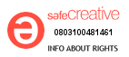Safe Creative #0803100481461