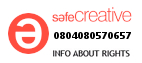 Safe Creative #0804080570657
