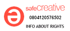 Safe Creative #0804120576502