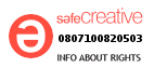 Safe Creative #0807100820503