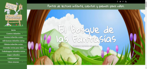 Bosque de las Fantasías, página web